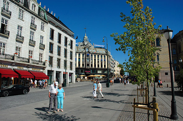 Het centrum van Oslo