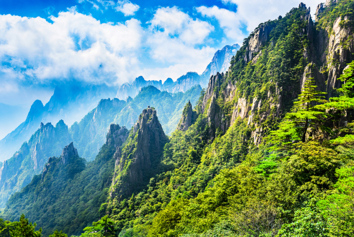 De prachtige natuur van China