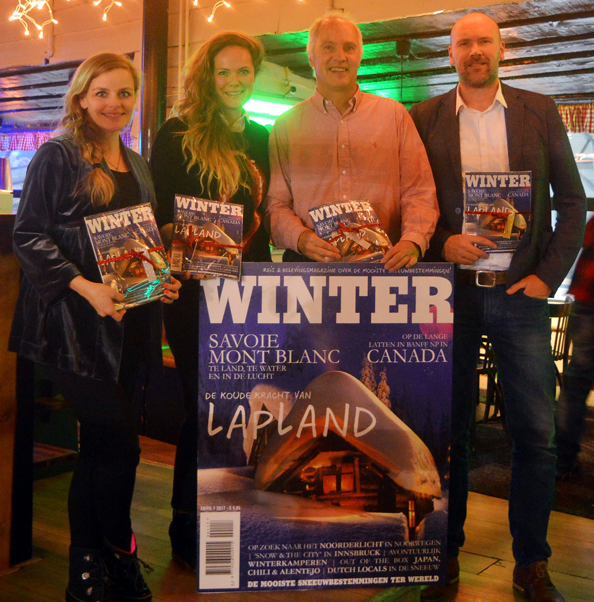 Presentatie WINTER Magazine in de Uithof in Den Haag