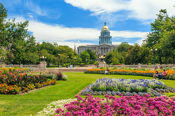 State Capitol Builiding in Denver, Colorado