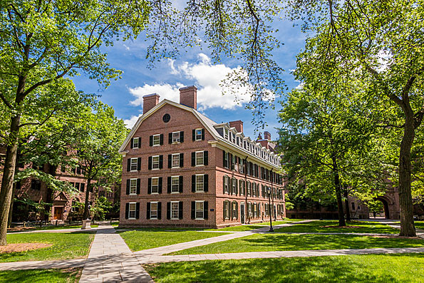 De universiteit van Yale in Connecticut