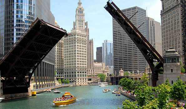 Chicago in Illinois USA