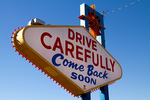 Las Vegas sign in Nevada