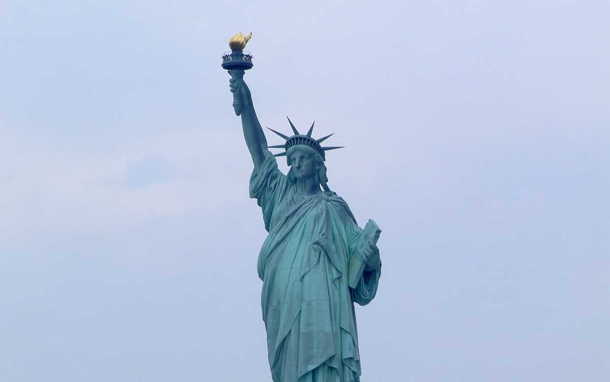 Het Vrijheidsbeeld in New York
