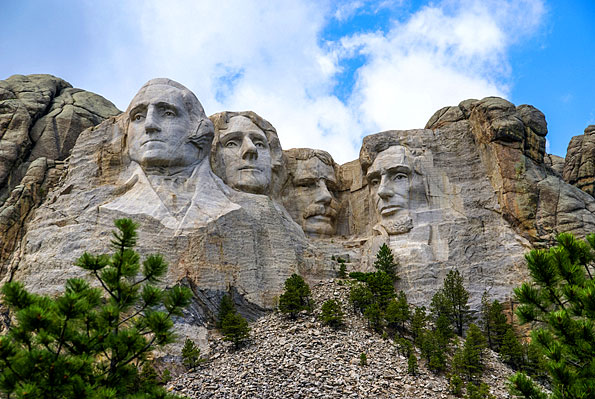 Mount Rushmore in South-Dakota