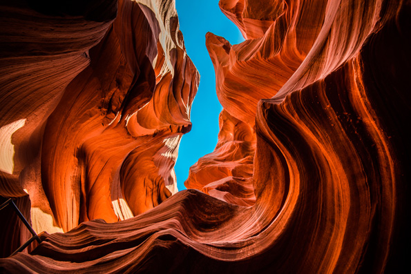 Antelope Canyon in Utah USA